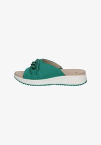 Niet geselecteerd, emerald suede
