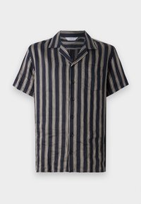 CAVE - Camisa - navy dark/sand