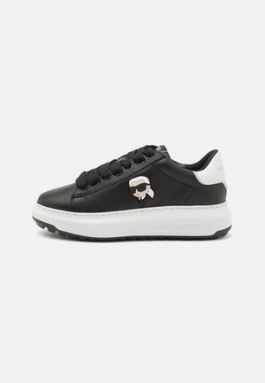 KAPRI LUG LACE - Zapatillas - black