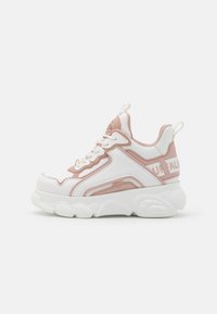Não selecionado, rose/white