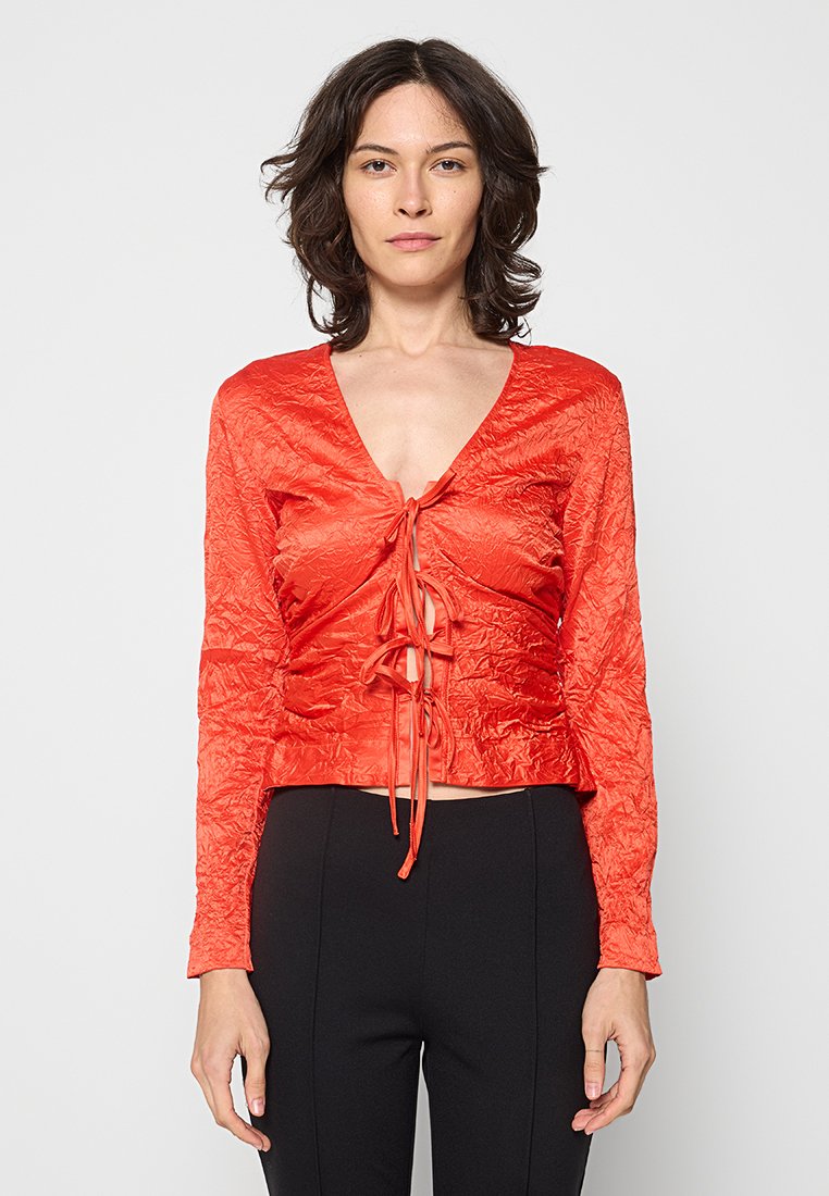 Ganni Blouse rood