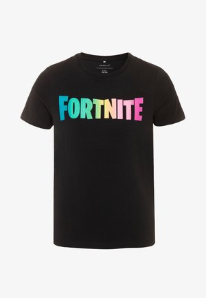 NKMFORTNITE ZACHARY - Triko s potiskem - black