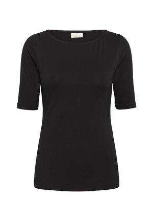 Kaffe YOKO BOATNECK - T-shirt basique - black deep