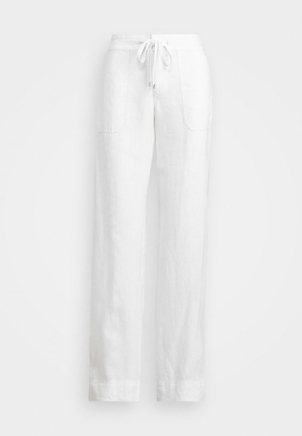 LINEN WIDE LEG PANT - Trousers2
