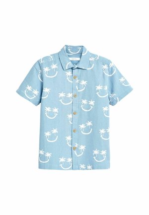 SHORT SLEEVE - REGULAR FIT - Pluus - aqua blue smiles