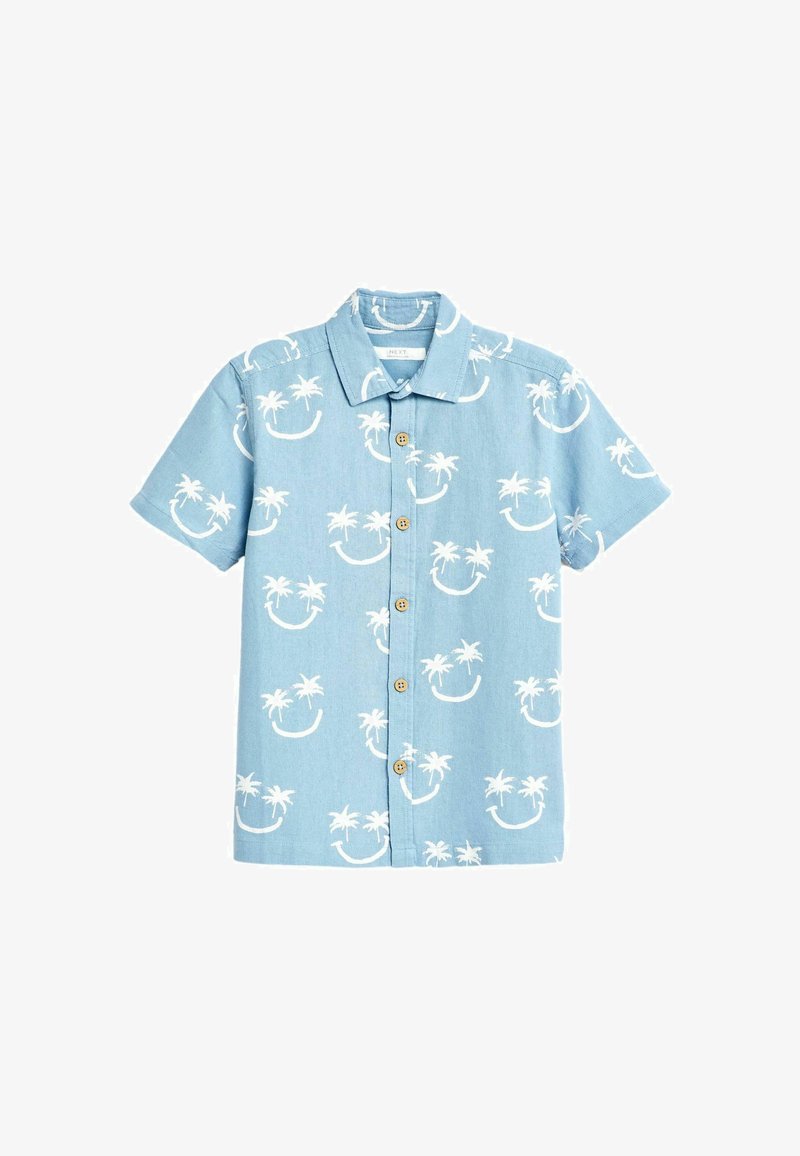 Next SHORT SLEEVE - REGULAR FIT - Hemd - aqua blue smiles