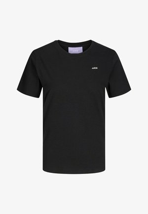 ANNA SS REG EVERY SMALL LOGO NOOS - T-shirt basique - black