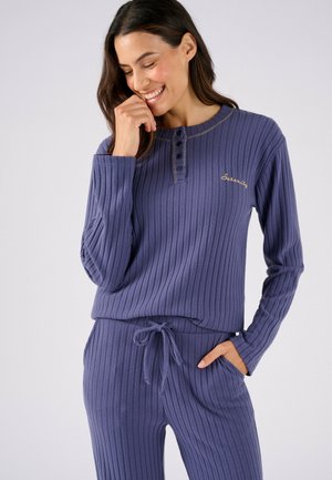 THERMOLACTYL EN SET - Nachtwäsche Set - midnight blue