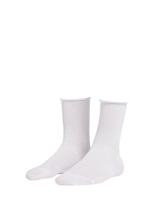 MIT UMSCHLAG - Socken - white