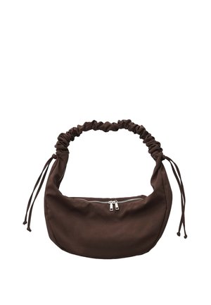 SHOULDER WITH ADJUSTABLE STRAP - Borsa a mano - coffee bean