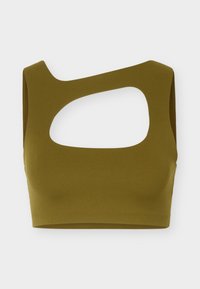 Valgt, olive flak/white