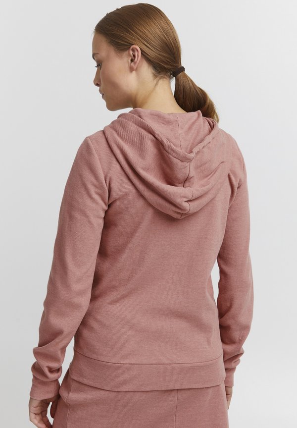 OXLOVA - Zip-up sweatshirt - ash rose melange3