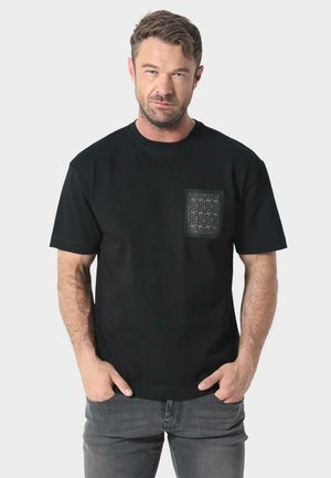 Print T-shirt - black