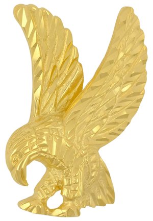 ANHÄNGER ADLER , 27X17MM - Anhänger - gelb gold
