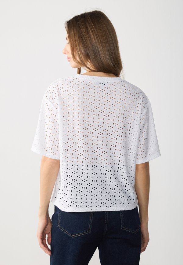 Print T-shirt - blanc de blanc2