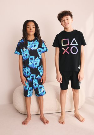 Next, REGULAR FIT - PLAYSTATION SHORT PYJAMAS 2 PACK SET - Nattøj sæt - blue black