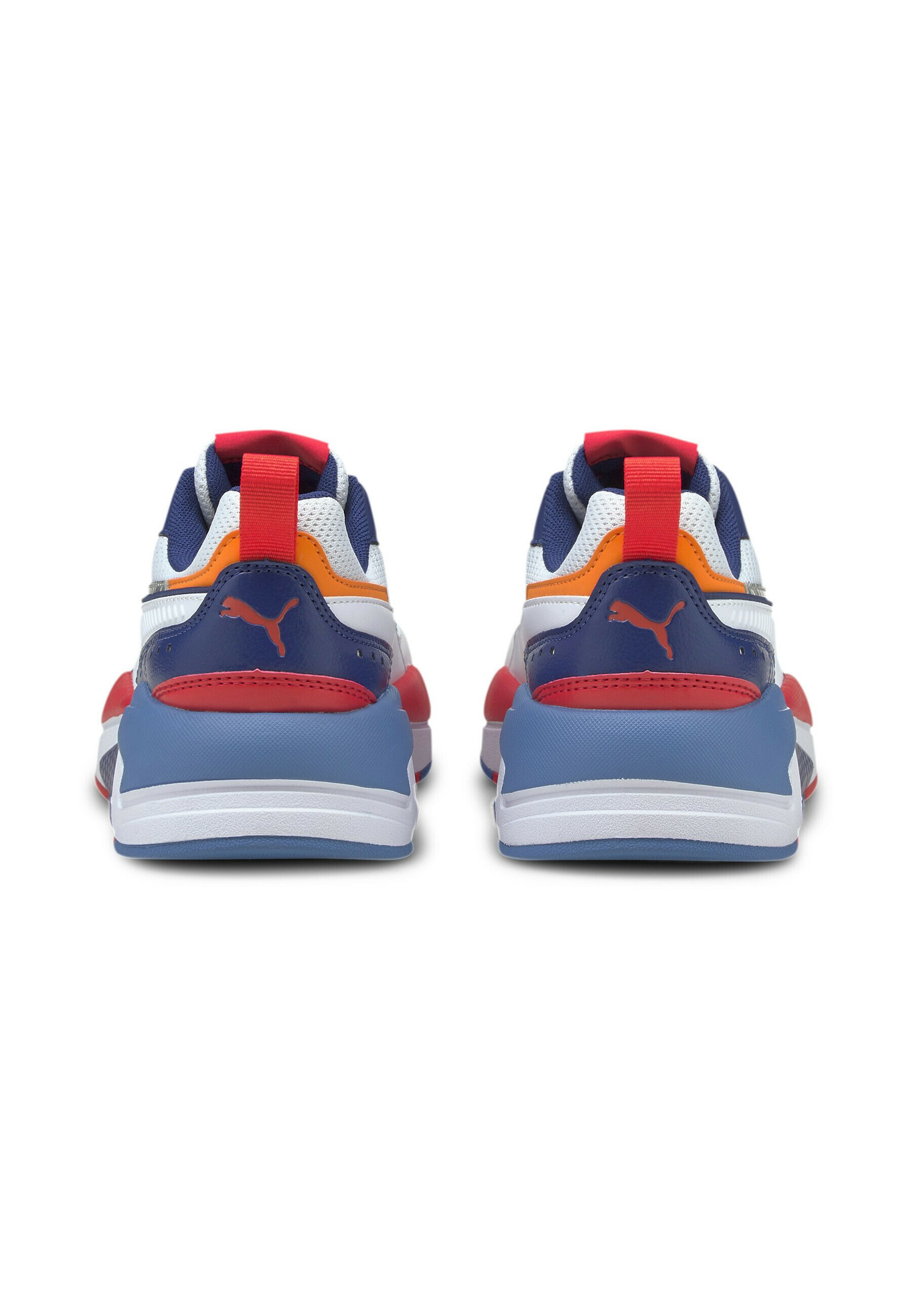 Puma X-RAY 2 SQUARE YOUTH - Sneakers laag - white white orange red/wit -  Zalando.nl