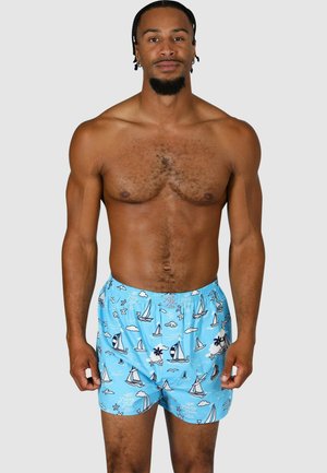 Lousy Livin Underwear, BOXERSHORTS (SET, 2-TLG.) BOATS & DUCKS - Boxer shorts - blue