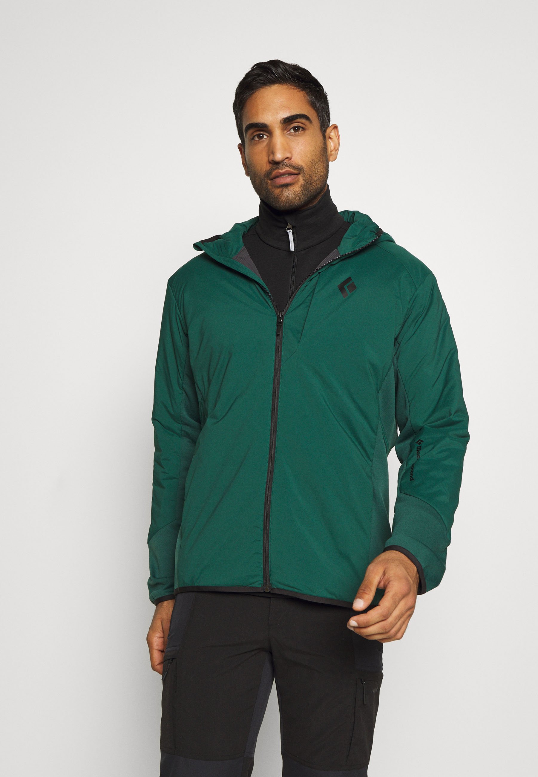 first light hybrid hoody black diamond