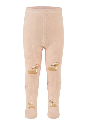 Sterntaler, STRUMPFHOSE REH MIT KOMFORTBUND UND INNENFROTTEE - Tights - zartrosa