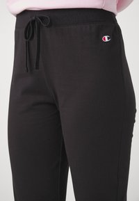 Champion ICONS DRAWSTRING PANTS - Pantalon de survêtement - black