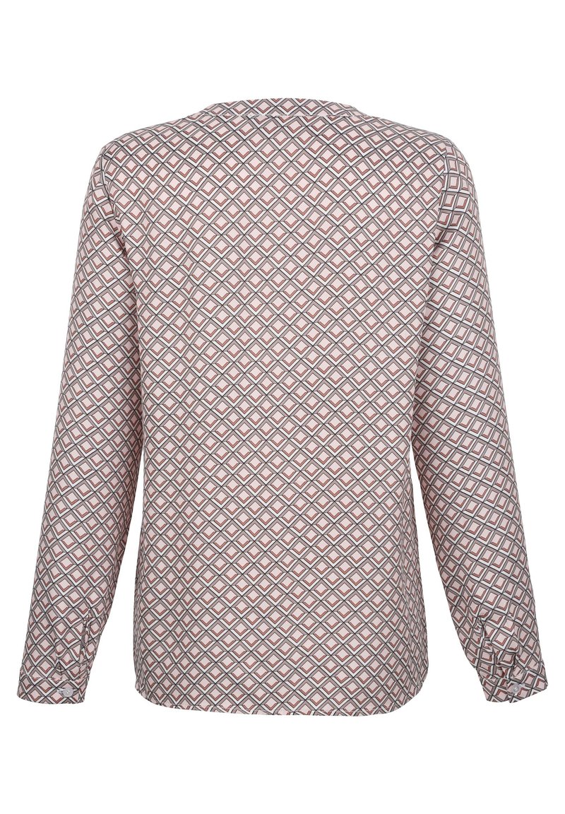 Damen T-Shirts | Alba Moda Bluse off-white,beige,rosé/mehrfarbig - FD41056 Damen T-Shirts | Alba Moda Bluse off-white,beige,rosé/mehrfarbig - FD41056