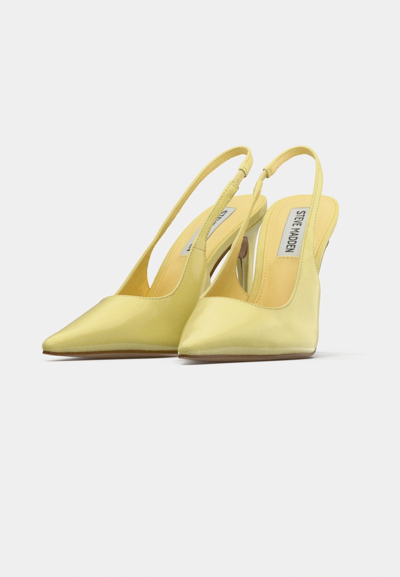 Escarpins Steve Madden Bleu à Plateforme - Talons Daim Et Cuir Verni, Taille US 8.5, Neuf Avec Emballage