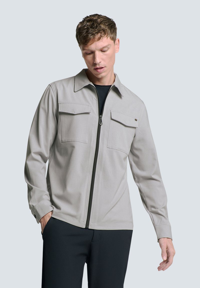 NO EXCESS FULL ZIP STRETCH - Lichte jas - grey