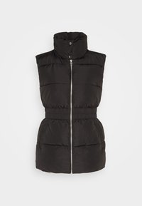JDY Vest - black/cloud dancer