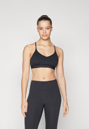 Nike Performance INDY BRA  - Urheiluliivit: kevyt tuki - black