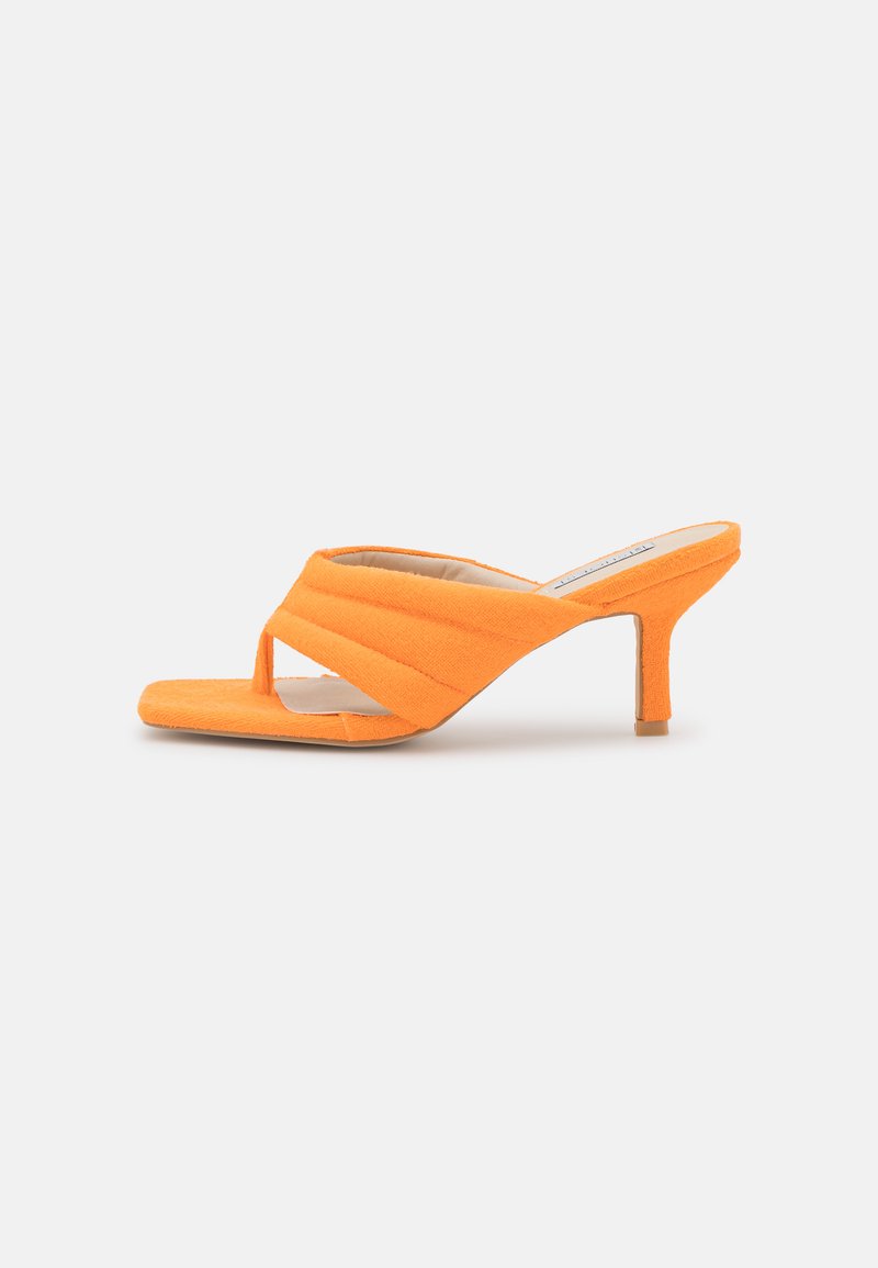 Damen Sneaker | Nly by Nelly DREAM THONG HEEL Pantolette hoch orange - TQ55125 Damen Sneaker | Nly by Nelly DREAM THONG HEEL Pantolette hoch orange - TQ55125
