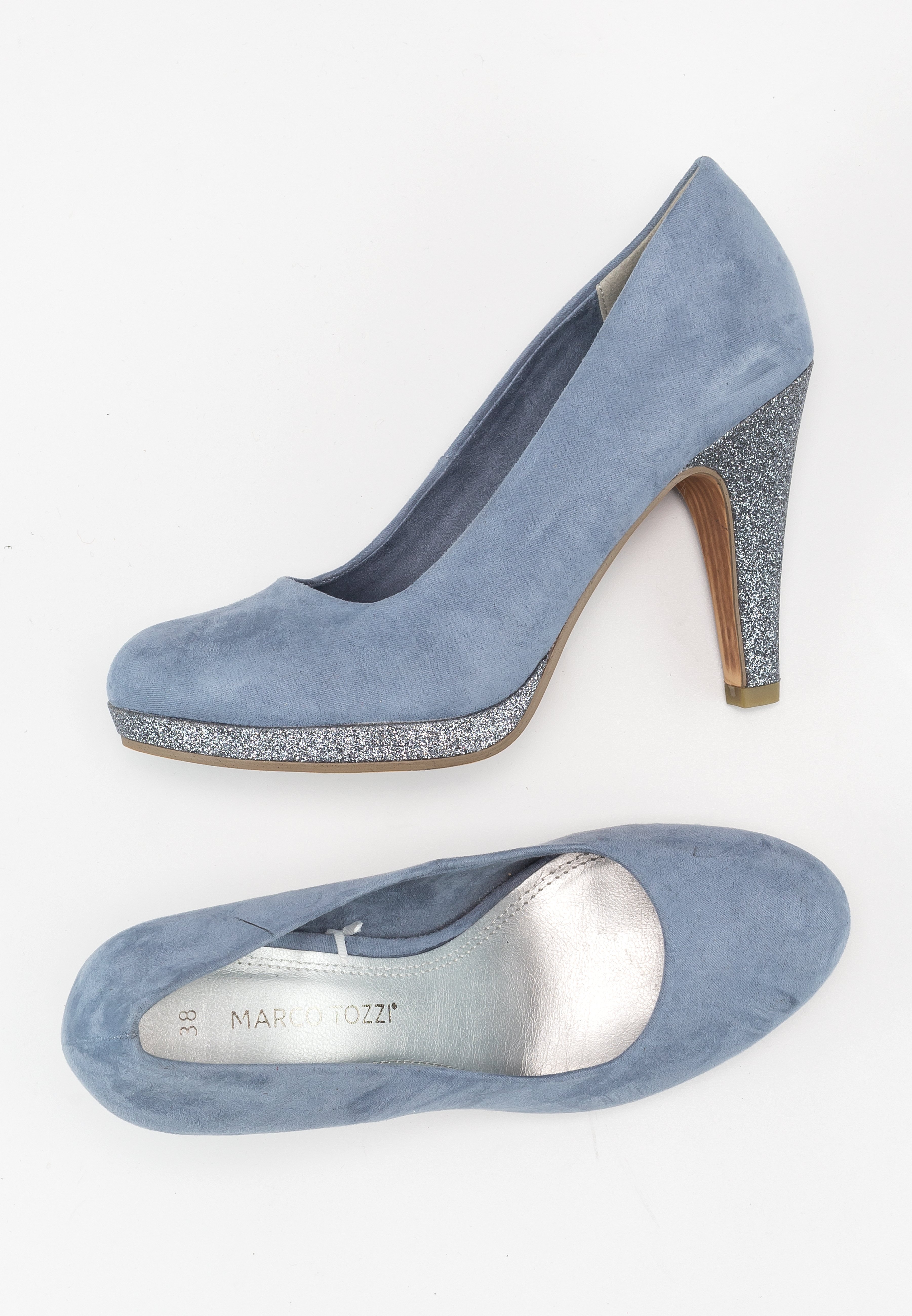 Marco Tozzi Klassieke pumps - blue/blauw - (Pre-owned) - Zalando.nl