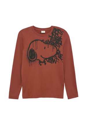 Longsleeve - rubinrot