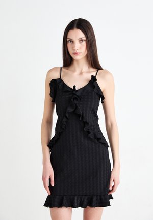 VMIDA SINGLET SHORT DRESS - Cocktailklänning - black