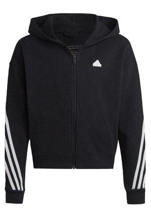 FUTURE ICON 3-STRIPES FULL-ZIP - Zip-up sweatshirt - black   white