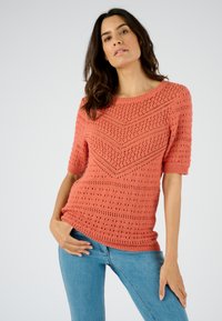 Damart T-shirt basic - abricot