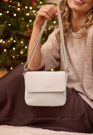 Gusti Leder, CALLISTO - Schoudertas - beige