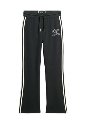 Superdry & Co ATHLETIC ESSENTIALS STRIPE JOGGER - Pantalon de survêtement - eclipse navy