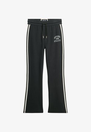 Superdry & Co ATHLETIC ESSENTIALS STRIPE JOGGER - Pantalon de survêtement - eclipse navy