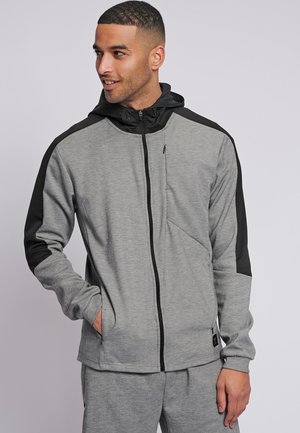 HMLTROPPER - Training jacket - grey melange