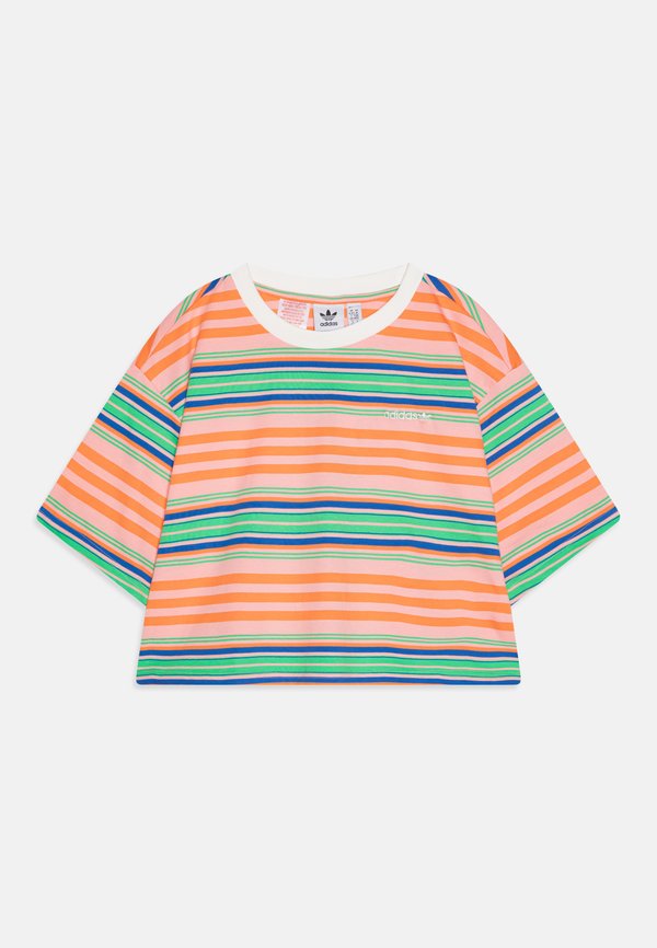 STRIPED CROP TEE JUNIOR - Print T-shirt4