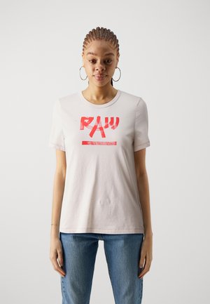 G-STAR CALLIGRAPHY  - Μπλουζάκι με στάμπα - moonlight