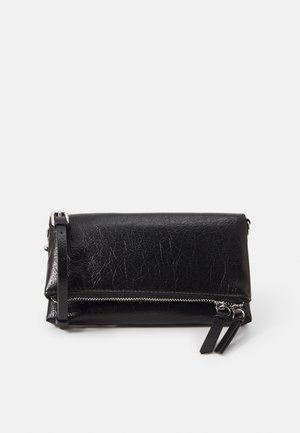 PARFOIS CROSSBODY BAG MINI CREPE S - Umhängetasche - black