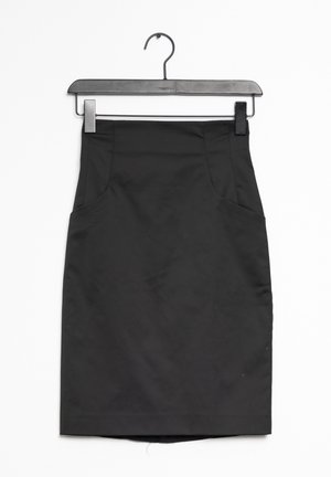 Mango, Jupe crayon - black