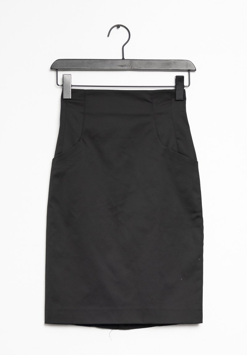 Mango Jupe crayon - black