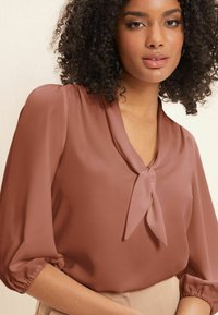 Friends Like These REGULAR FIT-BOW FRONT 3/4 SLEEVE - Blúz - pink