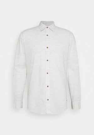 JORTONS MELANGE SLIM FIT - Camicia - cloud dancer