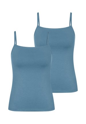 2-PACK - Aluspaita - provincial blue