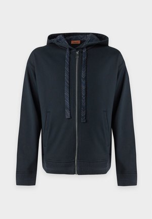 Missoni, HOODED - Felpa con zip - blue tones