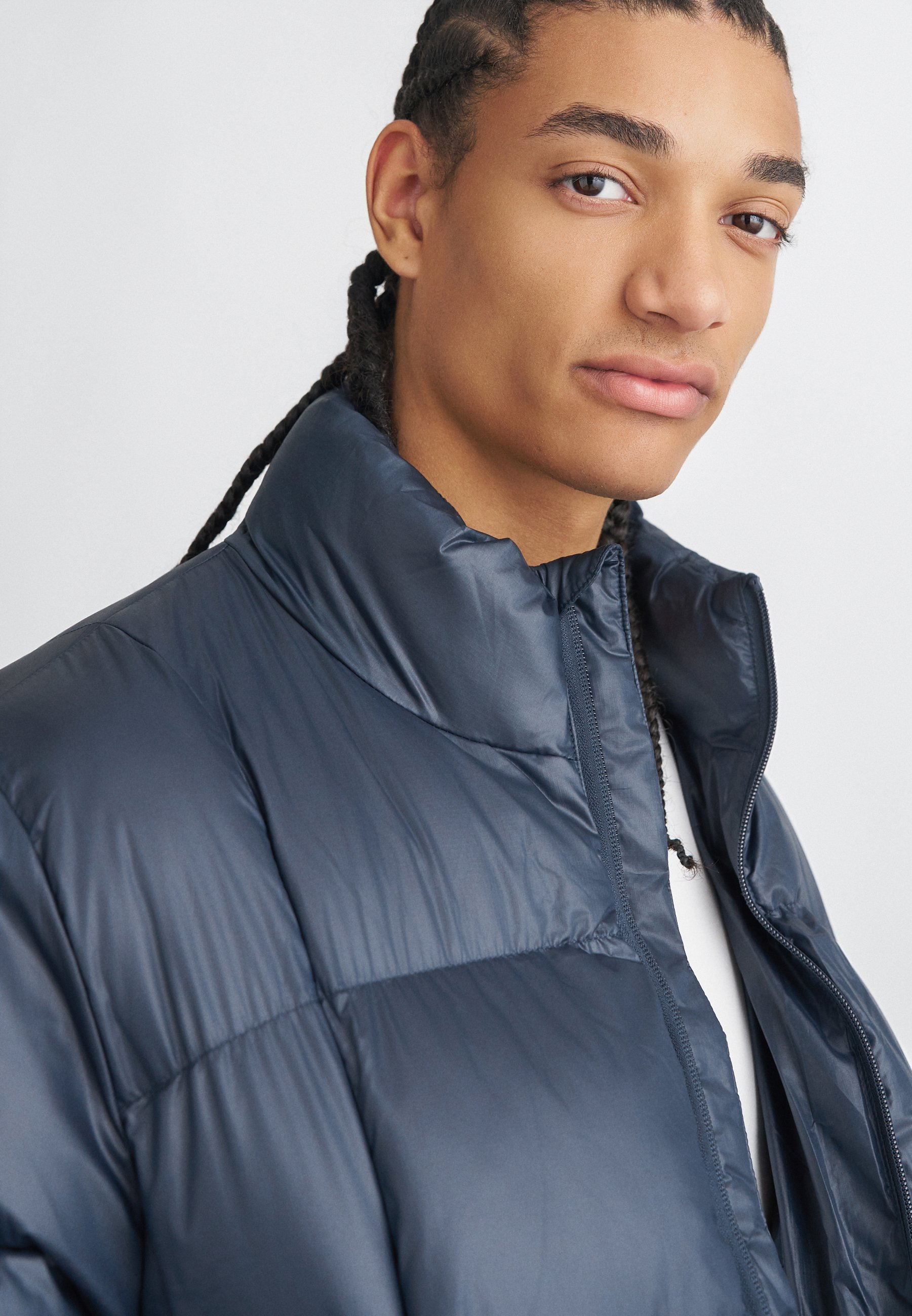 The New Originals CURVE PUFFER - Winter jacket - navy/dark blue